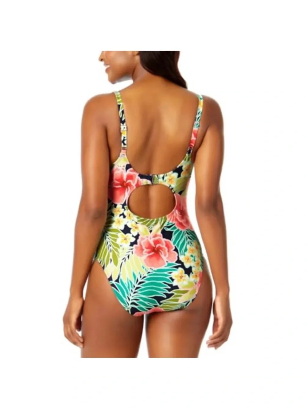 Hurley Tropical Floral One-Piece Swimsuit